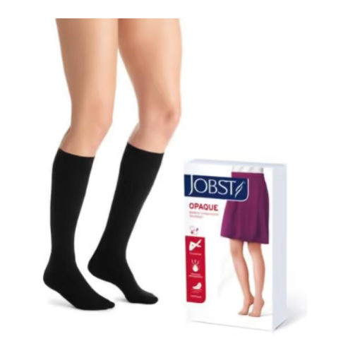 Jobst Opaque Knee Hi 20-30mm 7521803 Black, Medium