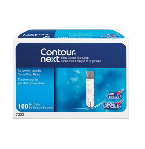 Ascensia Contour Next Strips 100