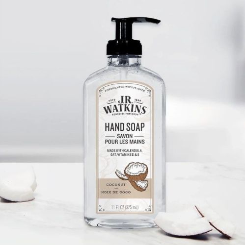 J.R. Watkins Coconut Hand Soap, 325ml