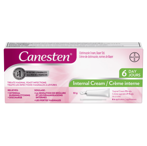 Canesten Cream Vaginal 6 Days, 50g