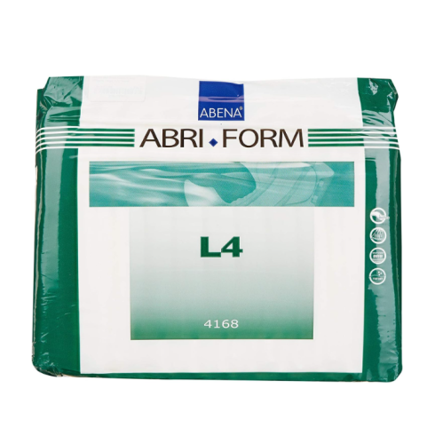 Abena Abri-Form Comfort L4 Incont Brief W/Tabs Large, 12's