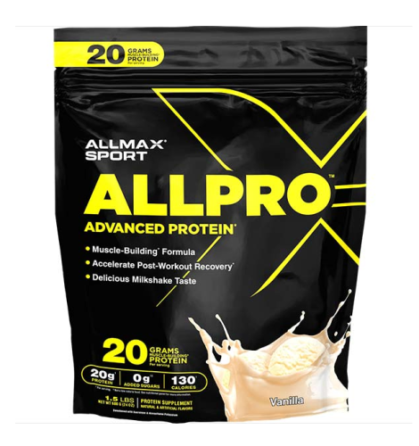 Allmax Allpro Protein Vanilla Pd, 1.5lb