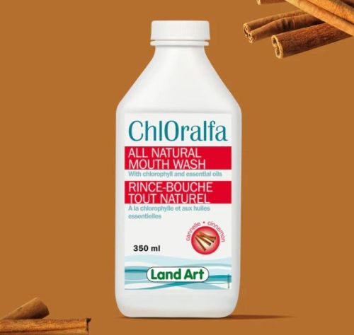 Land Art Chloralfa Mouth Wash Cinnamon, 350ml