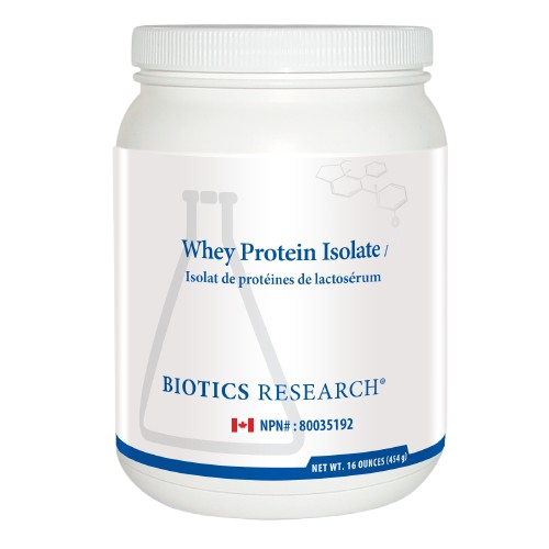 Biotics Research Whey Protein Isolate, 454g