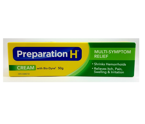 Preparation H Cream, 50g