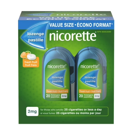 Nicorette Loz Fruit 2mg, 160