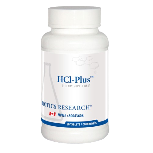 Biotics Research HCL-Plus, 90 tablets