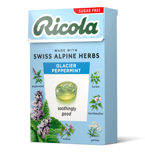 Ricola Lozenges Glacier Peppermint Nsa, 45g