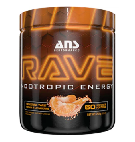 ANS Performance RAVE Nootropic - Tangerine Twist, 252g