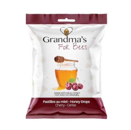 Grandma's For Bees Cherry Honey Drop, 12 x 80g