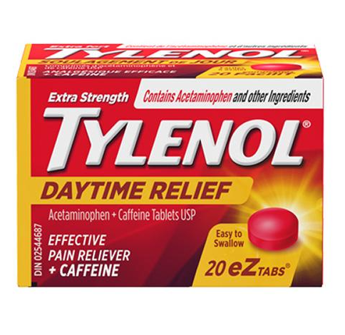 Tylenol Daytime Relief, 20 tablet