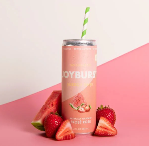 No Sugar Company Joyburst Energy Drink Frose Rose, 12 x 12ct