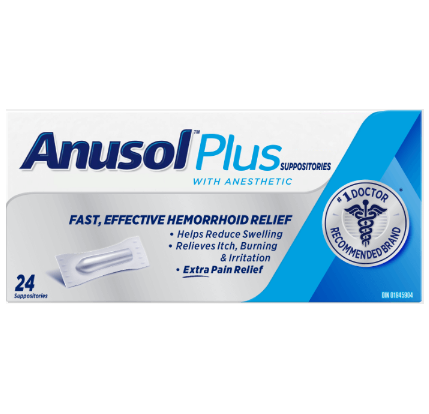 Anusol Hc Supp 24