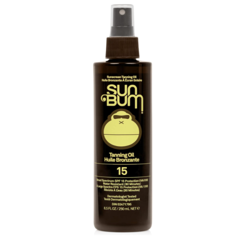 Sun Bum SPF 15 Sunscreen Tanning Oil, 250ml