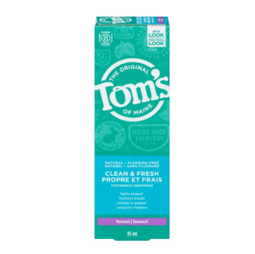 Tom's of Maine Clean & Fresh TPaste Fennel, 85ml