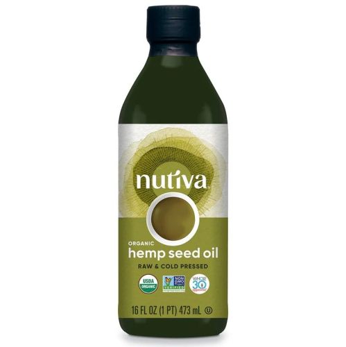 Nutiva Organic Hemp Oil, 473ml