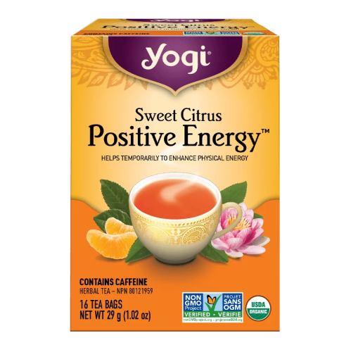 Yogi Sweet Citrus Positive Energy, 16bg
