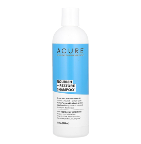 Acure Nourish + Restore Shampoo, 354ml