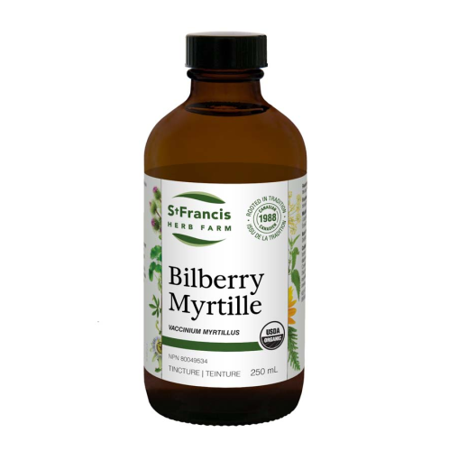 St. Francis Bilberry Leaf & Berry, 1000 mL