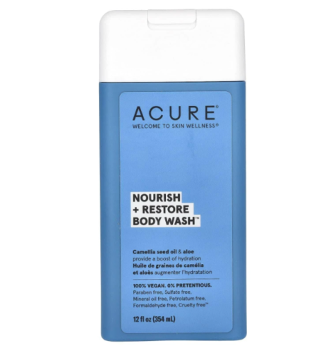 Acure Nourish + Restore Body Wash, 354ml