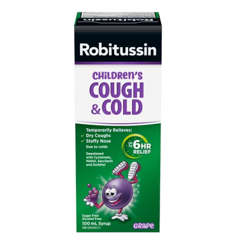 Robitussin Cough&Cold Child Grape, 100ml