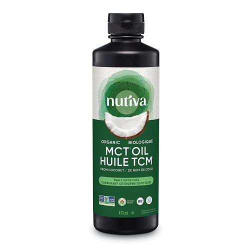 Nutiva Organic Liquid MCT Coconut Oil, 473ml