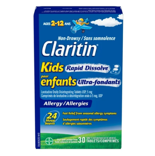 Claritin Kids Rapid Dissolve Tb 5mg, 30