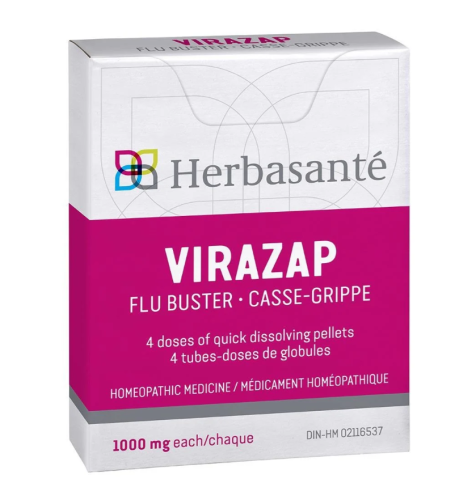 Herbasante Virazap (Herbacox*), 4 tubes 80 Granules/tube