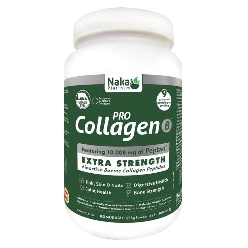 Naka Platinum Pro Collagen (Bovine Source) Powder Unflavoured, 525g