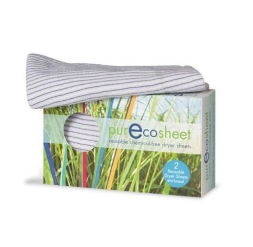 Purecosheet Reusable Dryer Sheets, x2