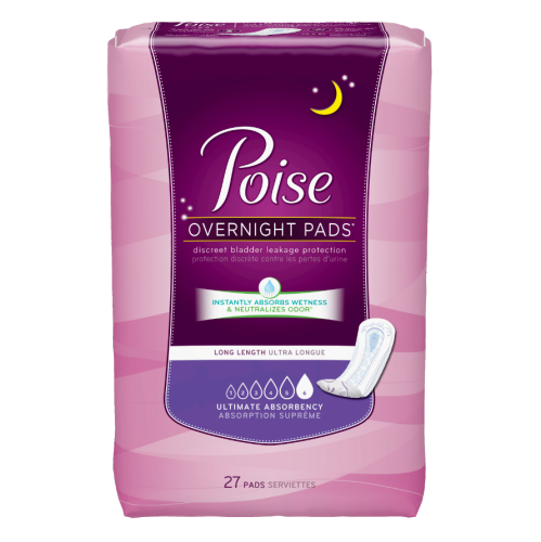 Poise Pads Ultmt Absorb Long, 27's