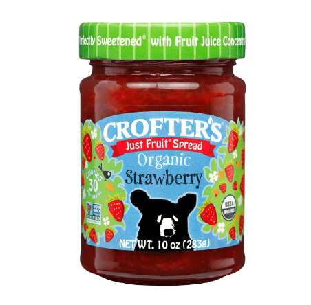 Crofter's Organic Just Fruit Strawberry, 235mL