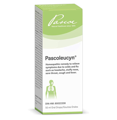 Pascoe Pascoleucyn, Homeopathic Remedy, Cold & Flu Symptoms (oral drops), 50ml