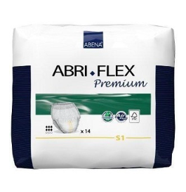 Abena Abri-Flex U/Wear Premium S1 Moderate Abs Small, 14's