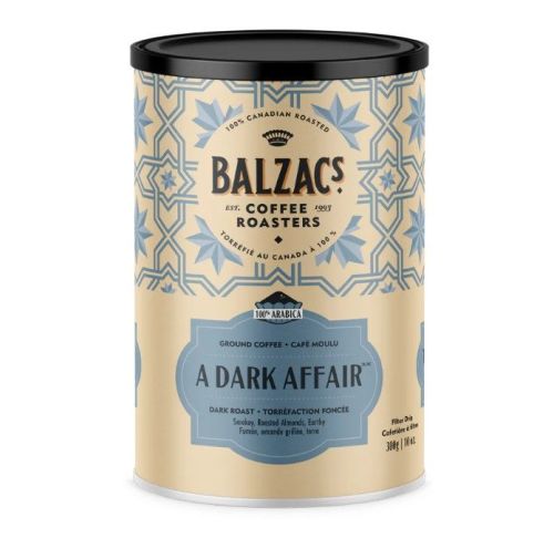 Balzac's Coffee A Dark Affair Ground Coffee, 300g