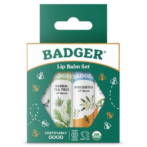 Badger Classic Lip 4-pack (Green Box)