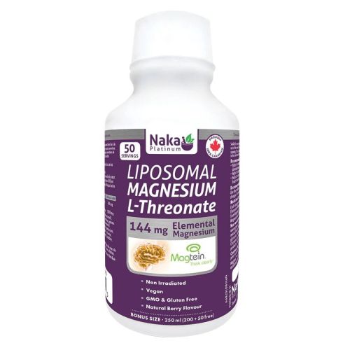 Naka Platinum Liposomal L-Threonate, 250ml