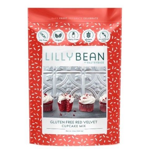 Lilly Bean Red Velvet Cupcake Mix, 340g