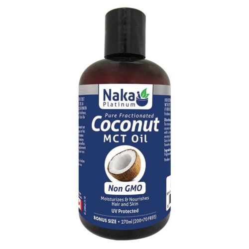 Naka Platinum Moisturizing Coconut MCT Oil, 270ml