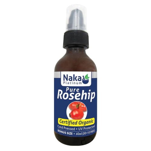 Naka Platinum Moisturizing Oil Pure Rosehip, 60ml