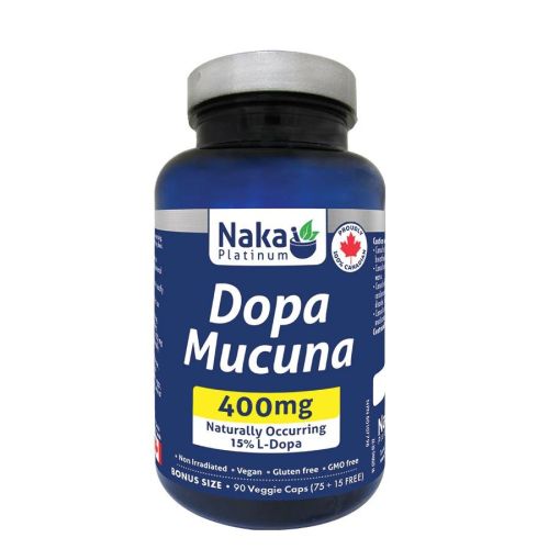 Naka Platinum Dopa Mucuna, 90 V-Capsules