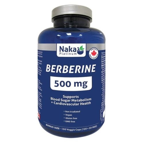 Naka Platinum Berberine, 150 V-Capsules