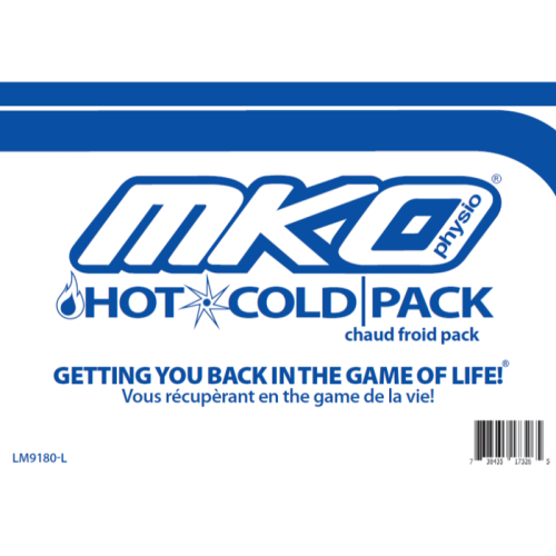 MKO Hot/Cold Pack 60-LM9180-L Reusable Blue, 6"X9"