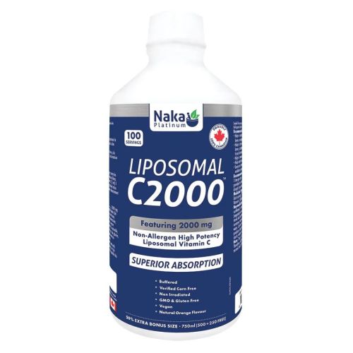 Naka Platinum Liposomal C2000, 750ml