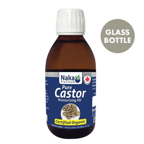 Naka Platinum Moisturizing Oil - Organic Castor, 300ml