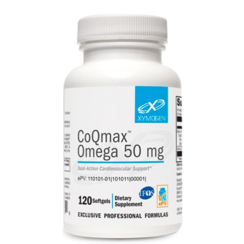 Xymogen CoQmax™ Omega 50 mg, 120 Softgels