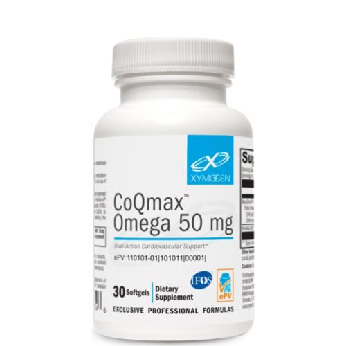 Xymogen CoQmax™ Omega 50 mg, 30 Softgels