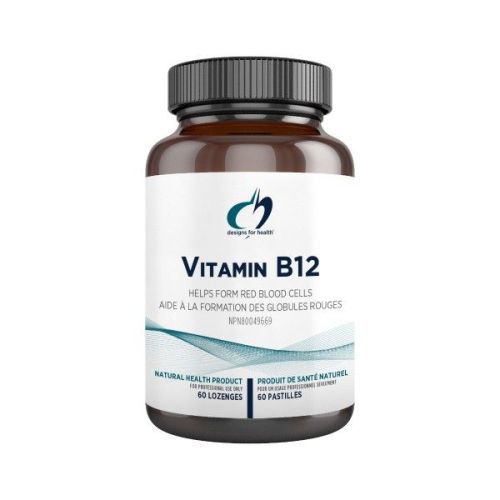 Designs for Health Vitamin B12, 60 Lozenges