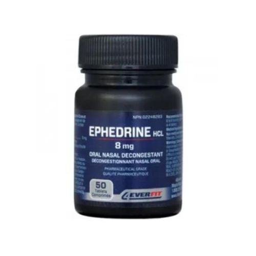 4EverFit Ephedrine HCL 50 Tablets 