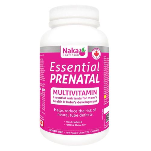 Naka Platinum Essential Prenatal, 150 V-Capsules